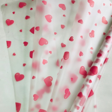 Сердечки на матовой пленке (60см/200гр)