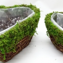 BH17C080 Набор кашпо Сердце (2шт/уп)