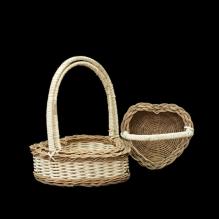 Набор ротанговый в виде сердца (3шт/уп)