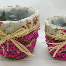 BH17C278 Набор кашпо Круглые (2шт/уп)