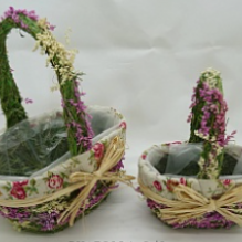 BH17C284 Набор корзин Овальные (2шт/уп)