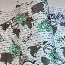 Крафт белый Николь (70см/400гр)