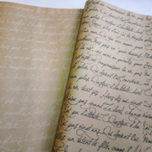 Крафт бурый Рукопись (70см/400гр)